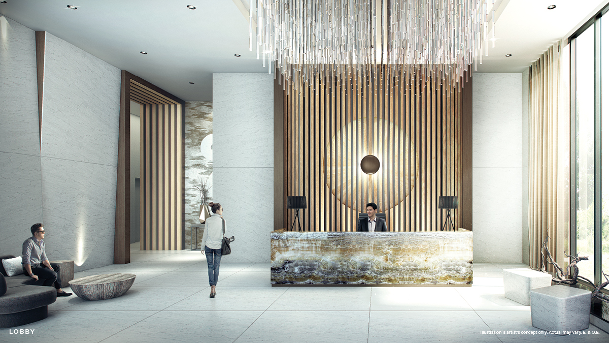 Vita Condos Lobby Toronto, Canada