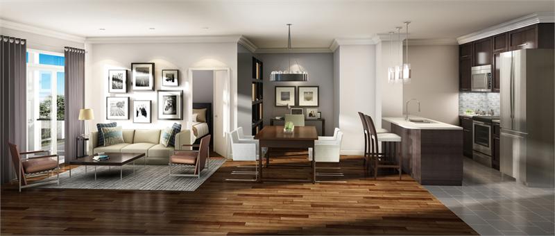 Appleby Club Condos Interior Toronto, Canada