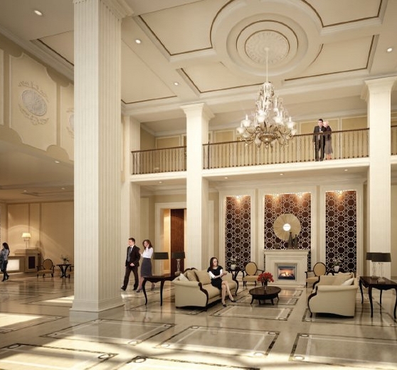 Bellaria Condos Lobby & Lounge Toronto, Canada
