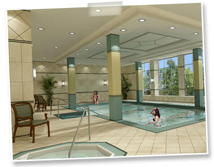 Centre Park Condos Indoor Pool Toronto, Canada