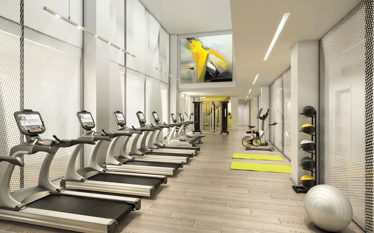 St. Lawrence condos Gym Toronto, Canada