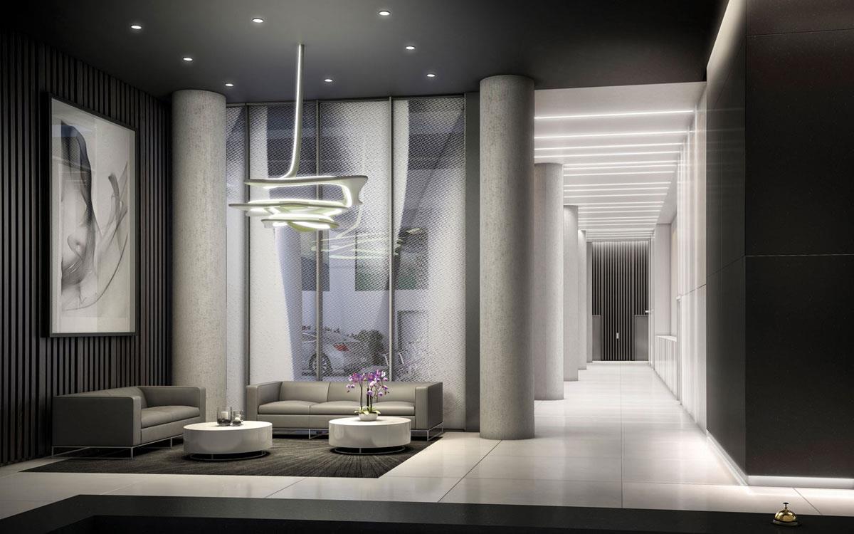 St. Lawrence condos Lobby Toronto, Canada
