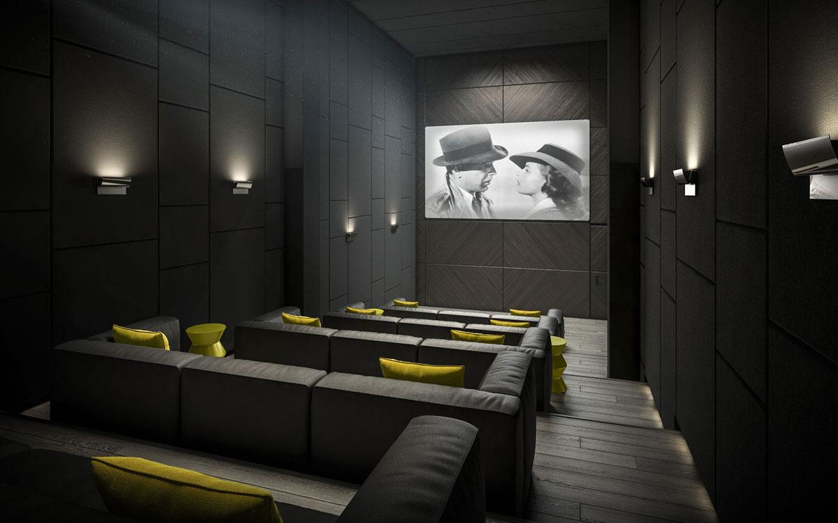 St. Lawrence condos Theater Room Toronto, Canada