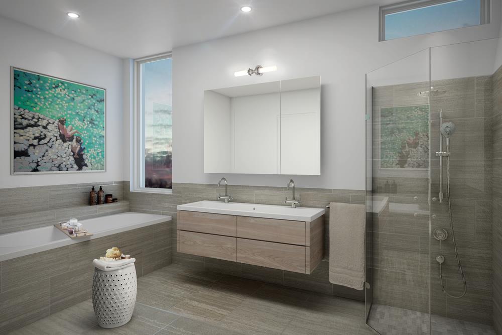 The Sterling condos Bathroom Toronto, Canada