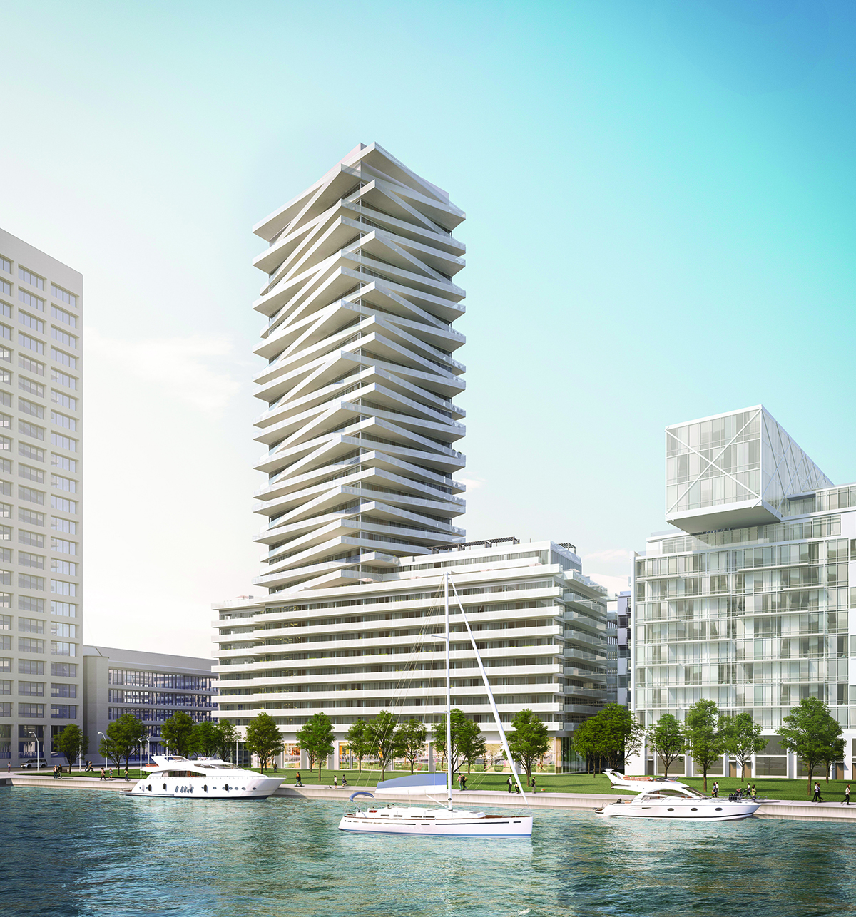 Pier 27 Tower Condos Riverfront View Toronto, Canada