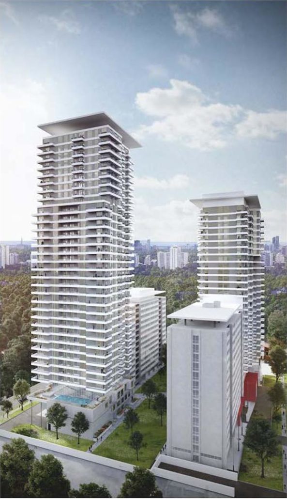Plaza Midtown Condos Building View Toronto, Canada