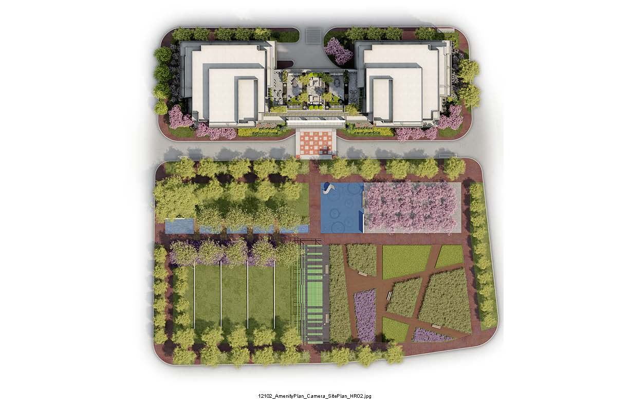 Park Towers at IQ Condos Property Plan Toronto, Canada