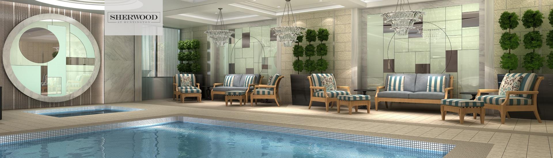 Sherwood Condos Swimming Pool Toronto, Canada
