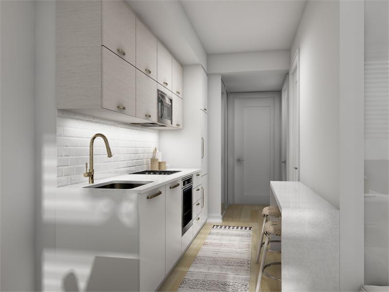 TEN 93 Condos Kitchen Toronto, Canada