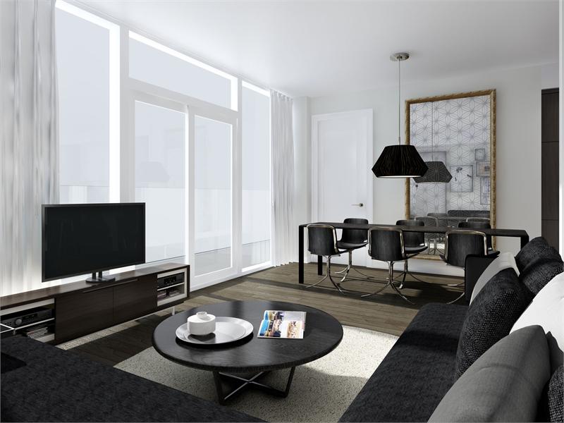 TEN 93 Condos Interior Toronto, Canada