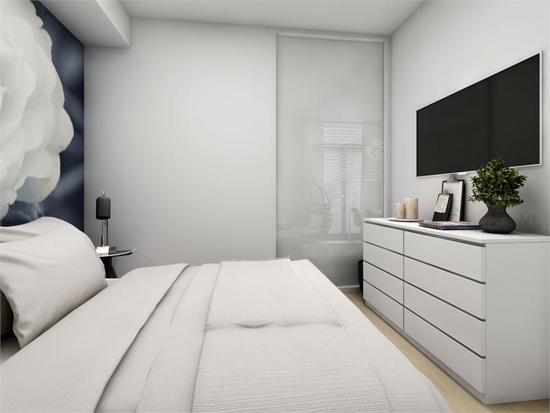 TEN 93 Condos Bedroom Toronto, Canada