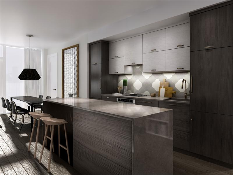 TEN 93 Condos Kitchen Toronto, Canada