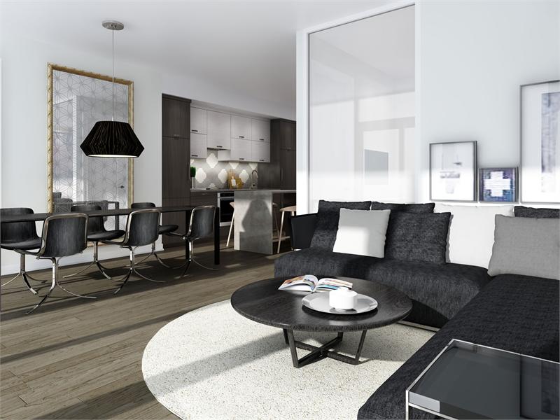 TEN 93 Condos Dinning Area Toronto, Canada