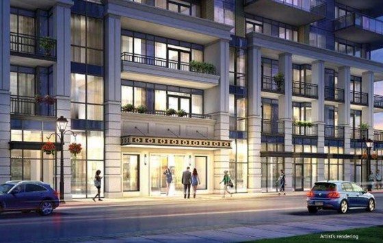 The Berkeley Condos Front View Toronto, Canada