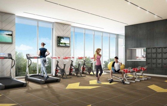 The Berkeley Condos Gym Toronto, Canada