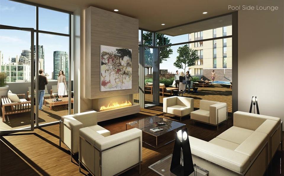 Charlie Condos Pool Side Lounge Toronto, Canada