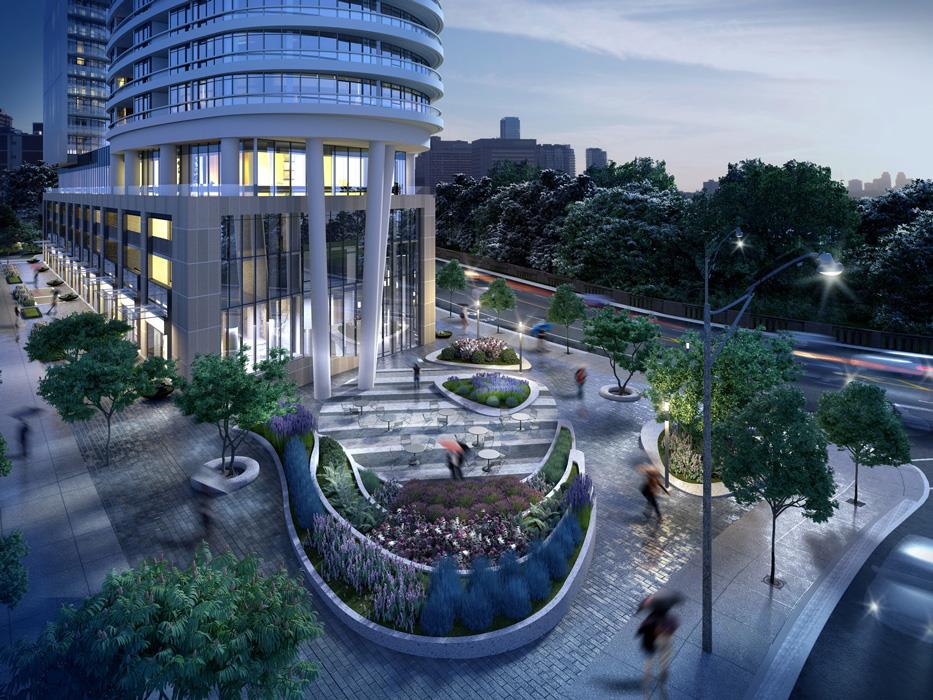 Via Bloor Condos Garden View Toronto, Canada