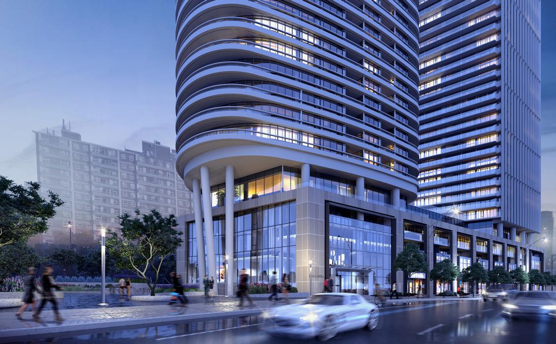 Via Bloor Condos Street View Toronto, Canada