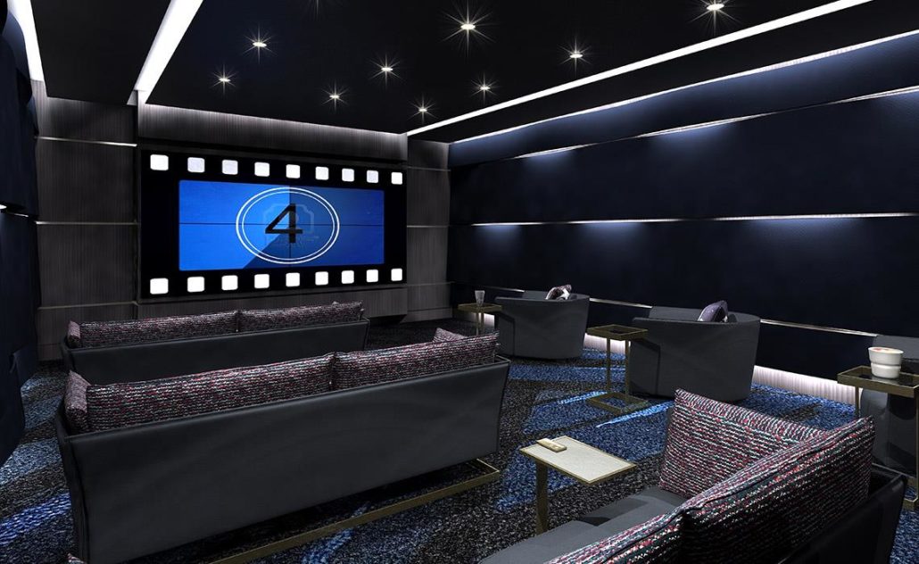 Via Bloor Condos Theater Room Toronto, Canada