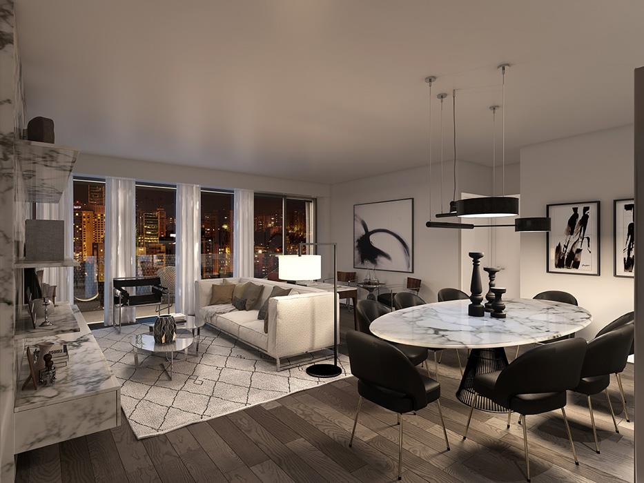 Via Bloor Condos Interior Toronto, Canada