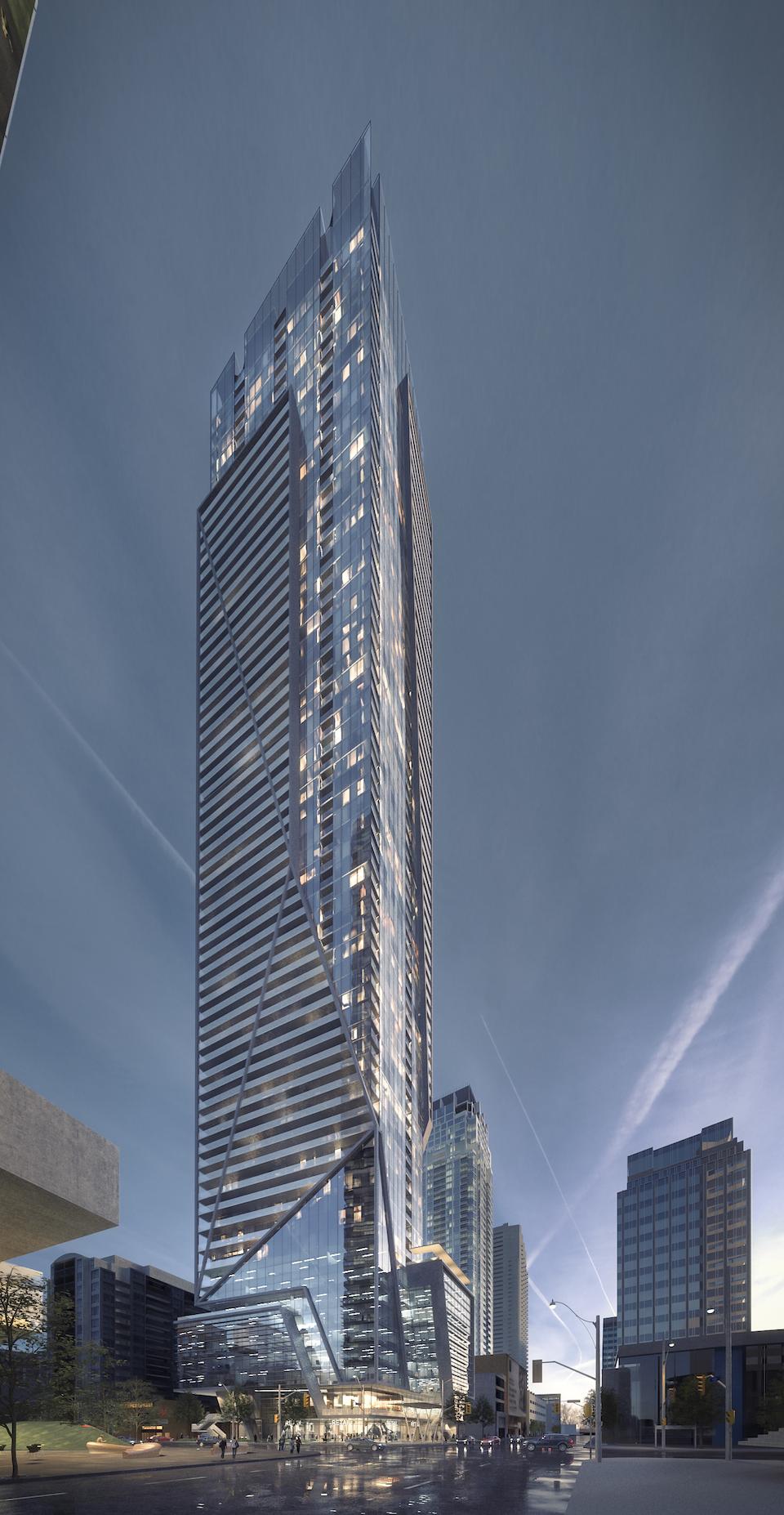 1 Eglinton East Condos Building View Toronto, Canada