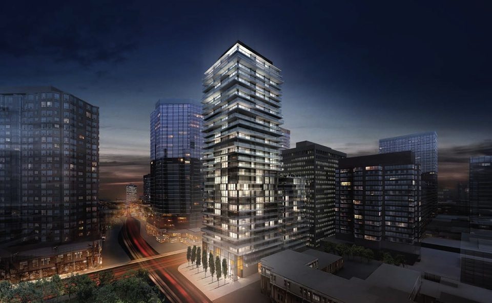 1Thousand Bay Condos Building View Toronto, Canada
