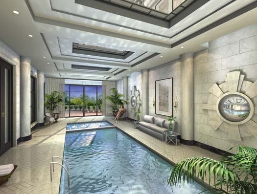 100 Yorkville at Bellair Condos Swimming Pool Toronto, Canada