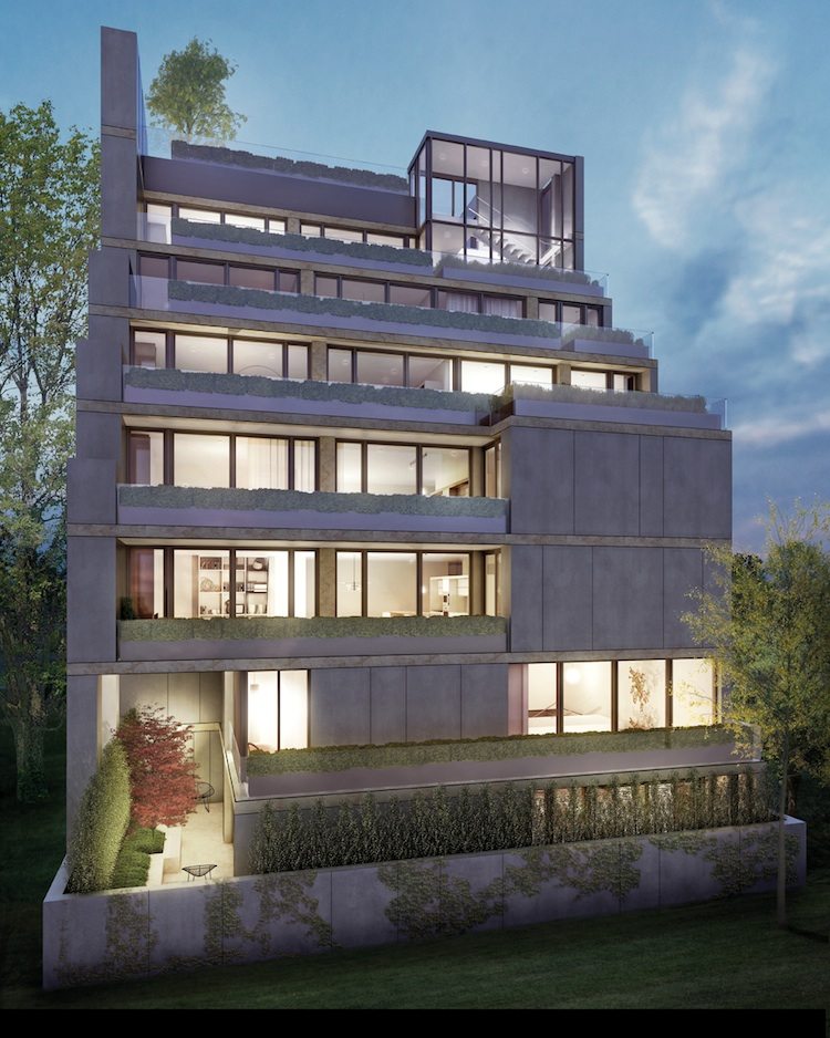 277 Davenport Condos Front View Toronto, Canada