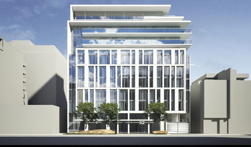 32 Camden Condos Front View Toronto, Canada