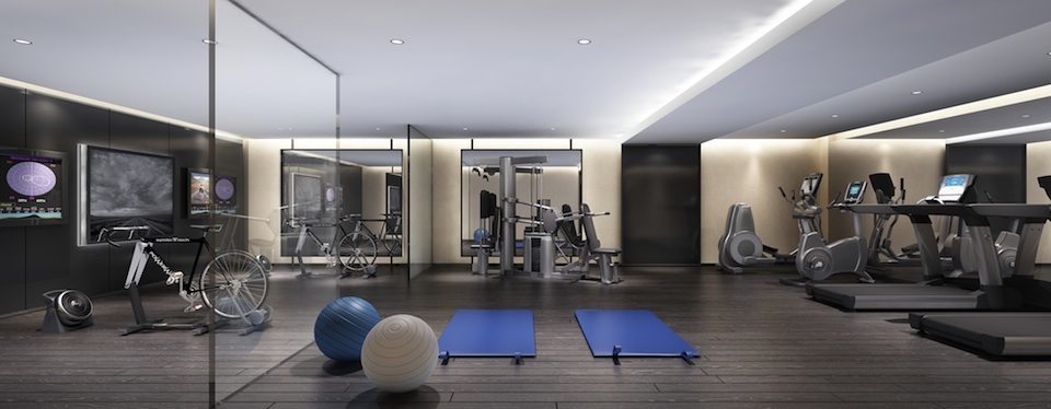 36 Hazelton Condos Gym Toronto, Canada