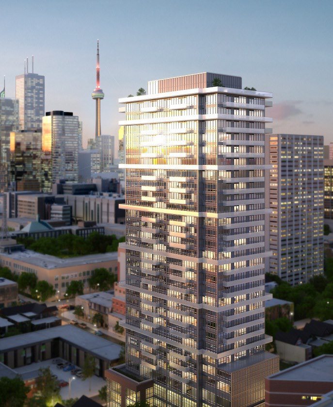 365 Church Condos Building View Toronto, Canada