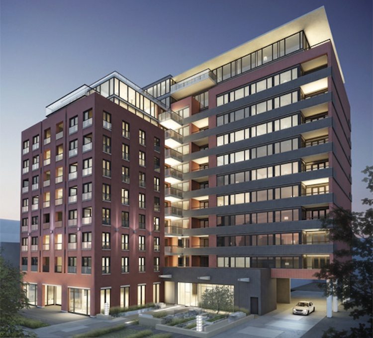 400 Wellington West Condos Entrance Toronto, Canada