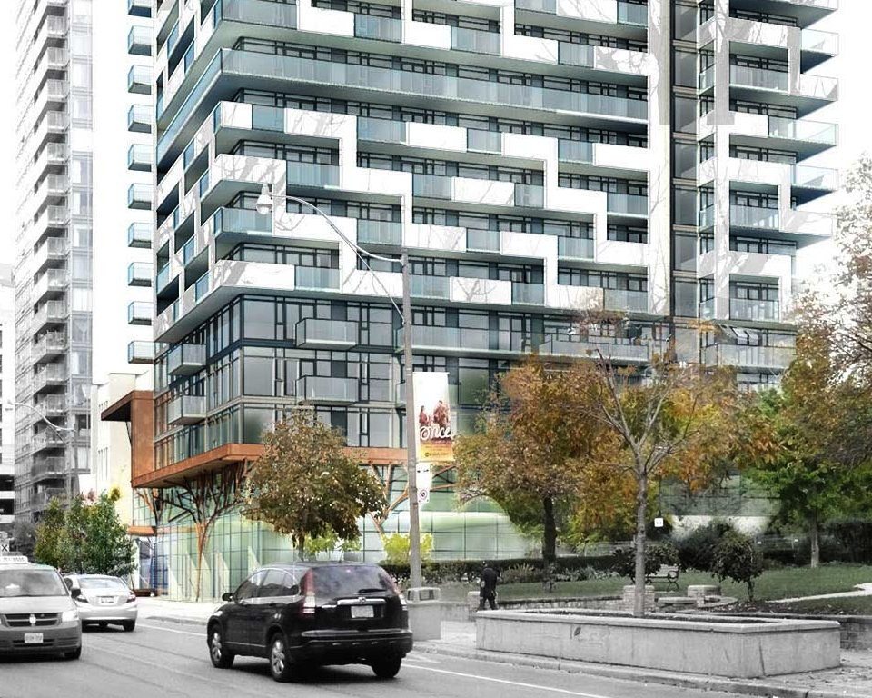 50 at Wellesley Station Condos Street View Toronto, Canada