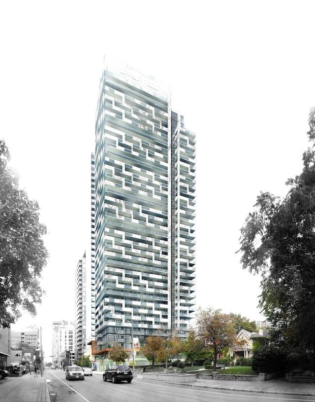 50 at Wellesley Station Condos Building View Toronto, Canada