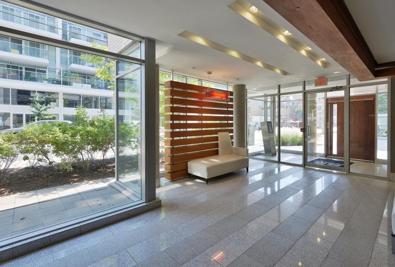66 Portland Condos Lobby Toronto, Canada