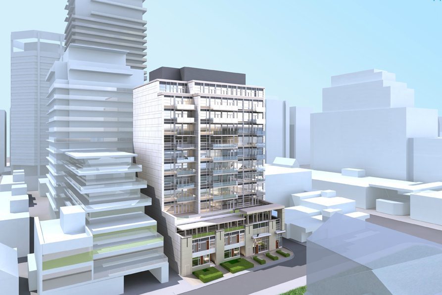 7 Heath Street East Condos Building View Toronto, Canada