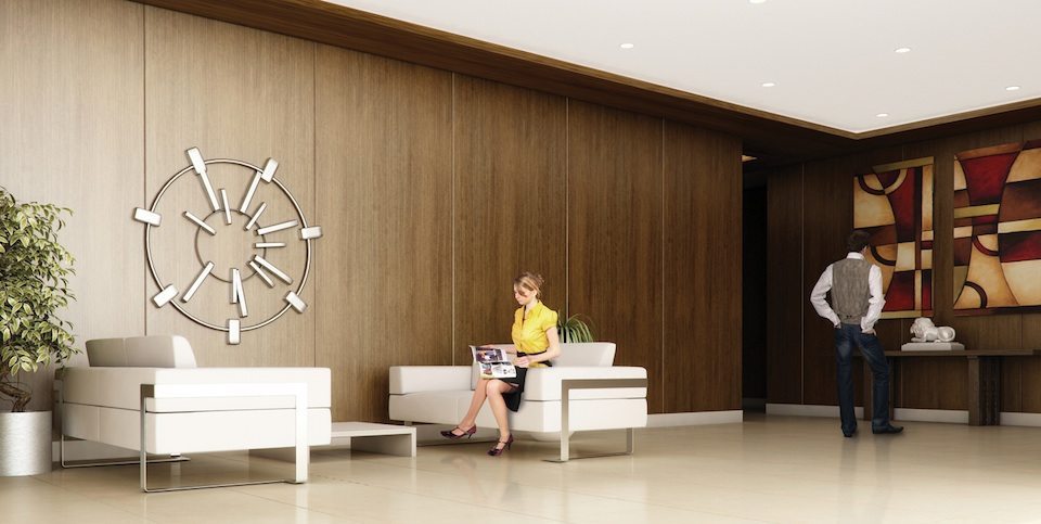 707 Lofts Condos Lobby Toronto, Canada