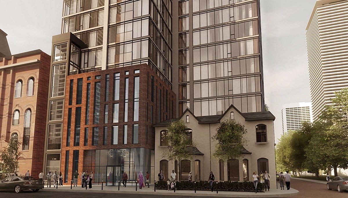 8 Gloucester Condos Building Exterior and Street Area