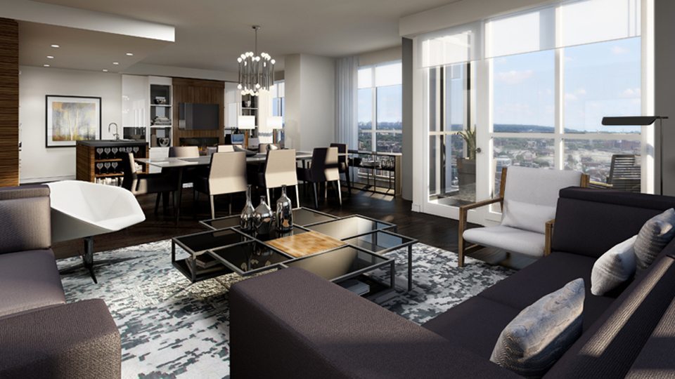 88 Scott Condos Interior Toronto, Canada