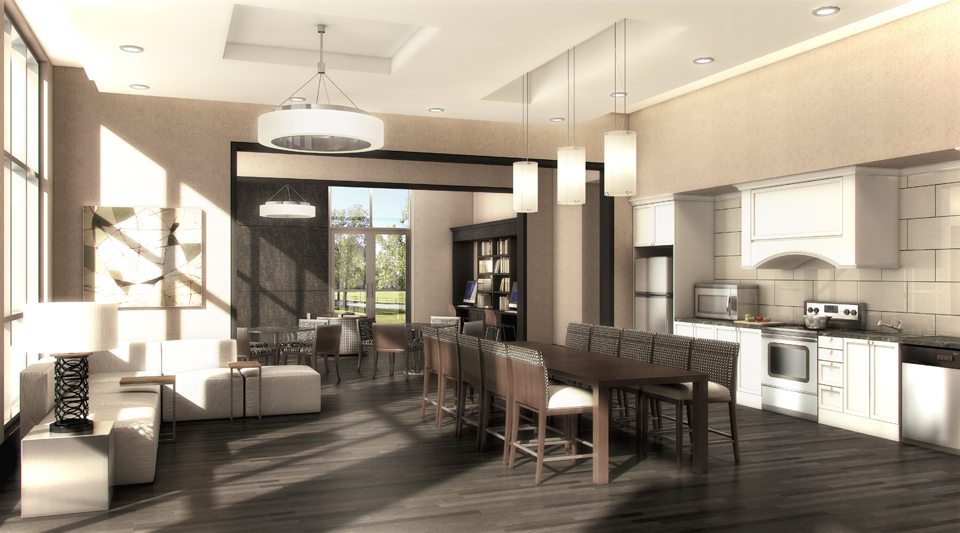 ArtHouse Condos Living Area Toronto, Canada