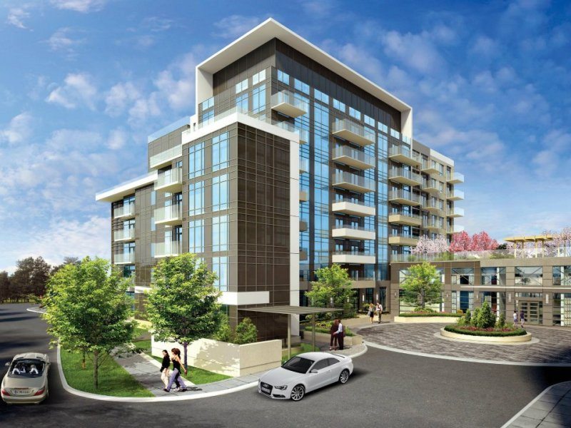 Atria Condos (Alto, Trio, Parkside) Front View Toronto, Canada