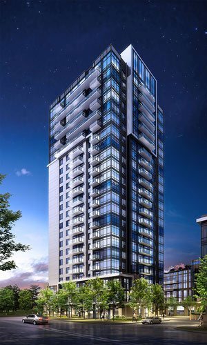 Atria Condos (Alto, Trio, Parkside) Building View Toronto, Canada