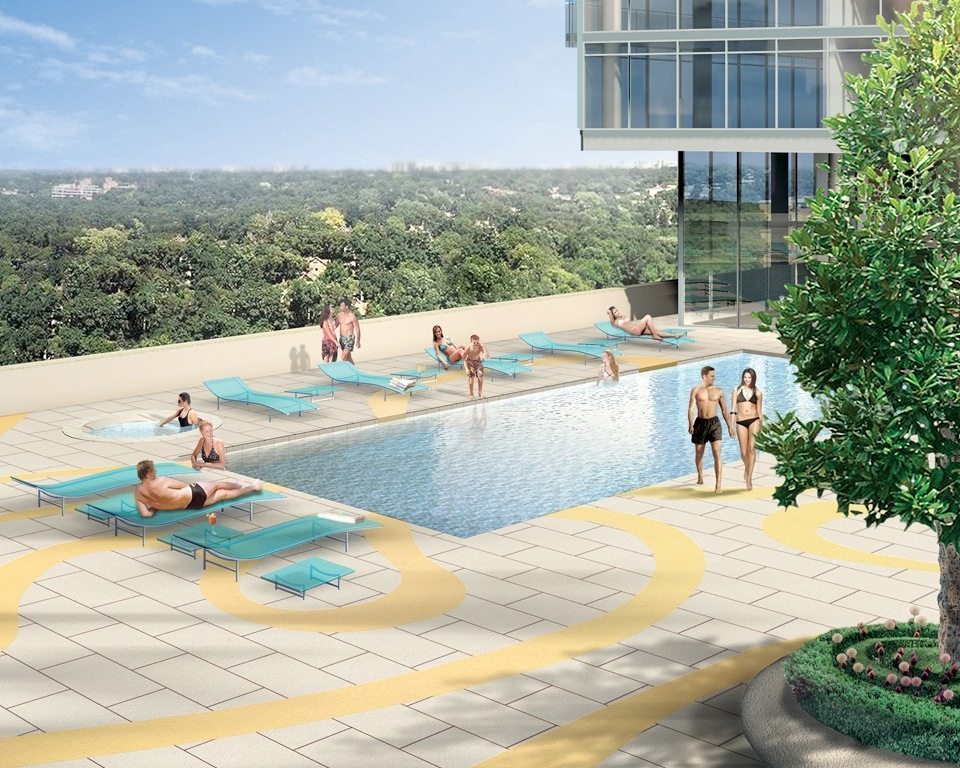 Burano Condos Swimming Pool Toronto, Canada
