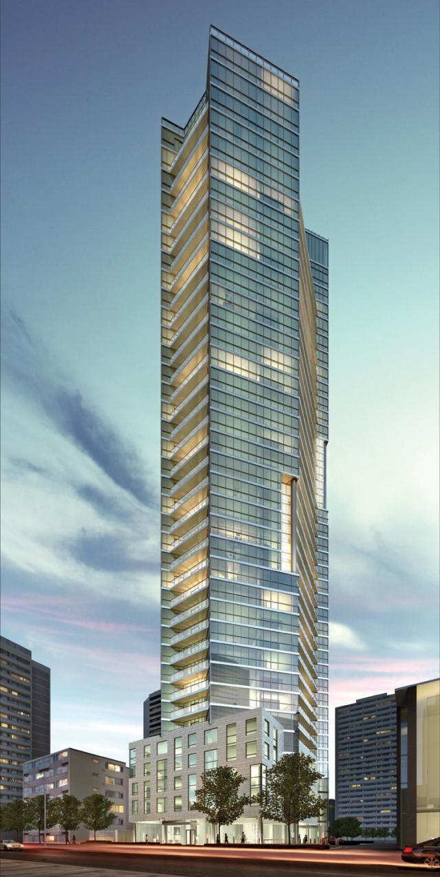 CHAZ Yorkville Condos Building View Toronto, Canada