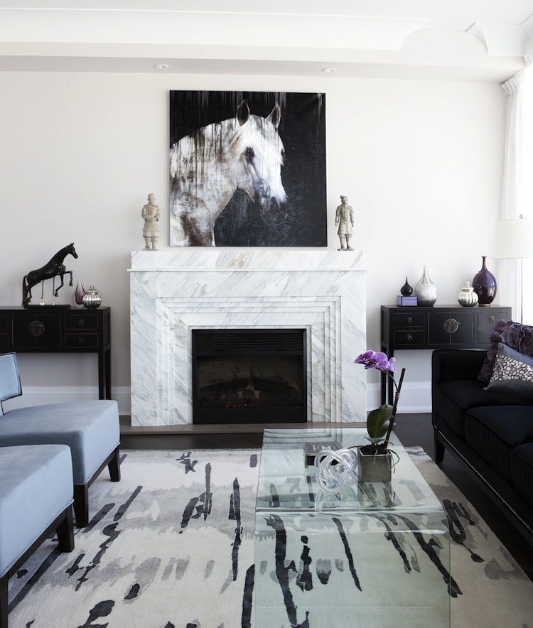 Churchill Park Condos Living Room Toronto, Canada