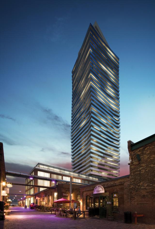 Clear Spirit Condos Building View Toronto, Canada