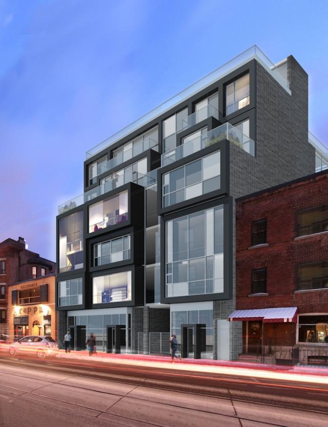 Cube Lofts Condos Street View Toronto, Canada