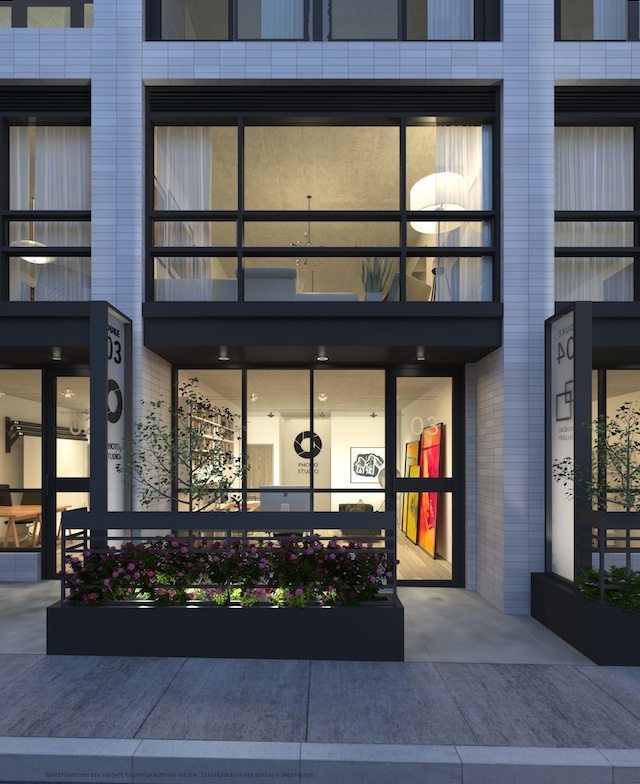 DUKE Condos Front View Toronto, Canada