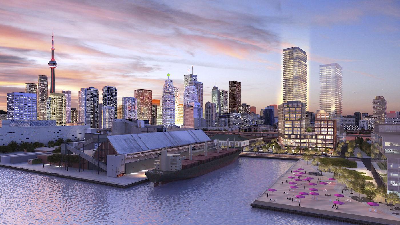 Daniels Waterfront - City of the Arts River View Toronto, Canada
