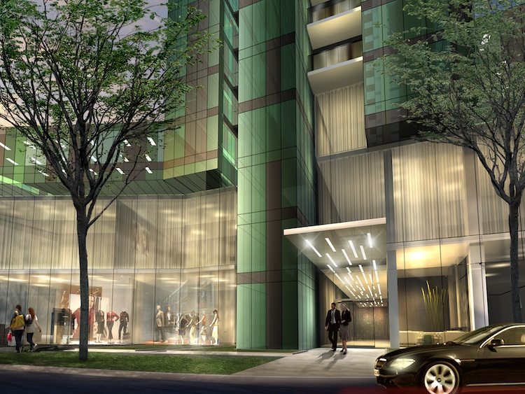 Emerald Park Condos Entrance Toronto, Canada